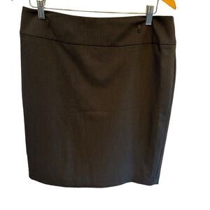 Liz Claiborne Charcoal Gray Pencil Skirt | Classic Fit | Women’s Size 12